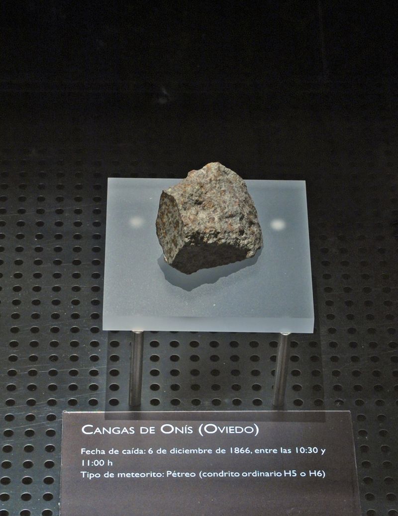 El meteoritu de Cangas (1866)
