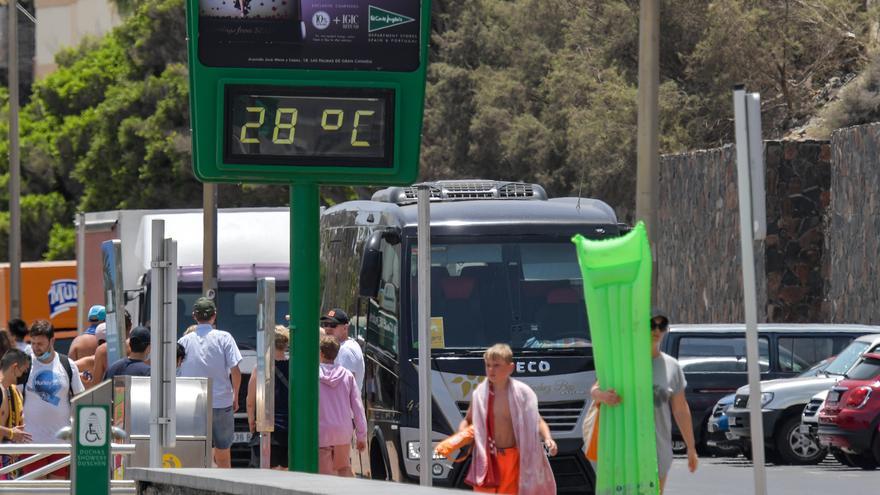 Ola de calor en Gran Canaria (16/07/2021)