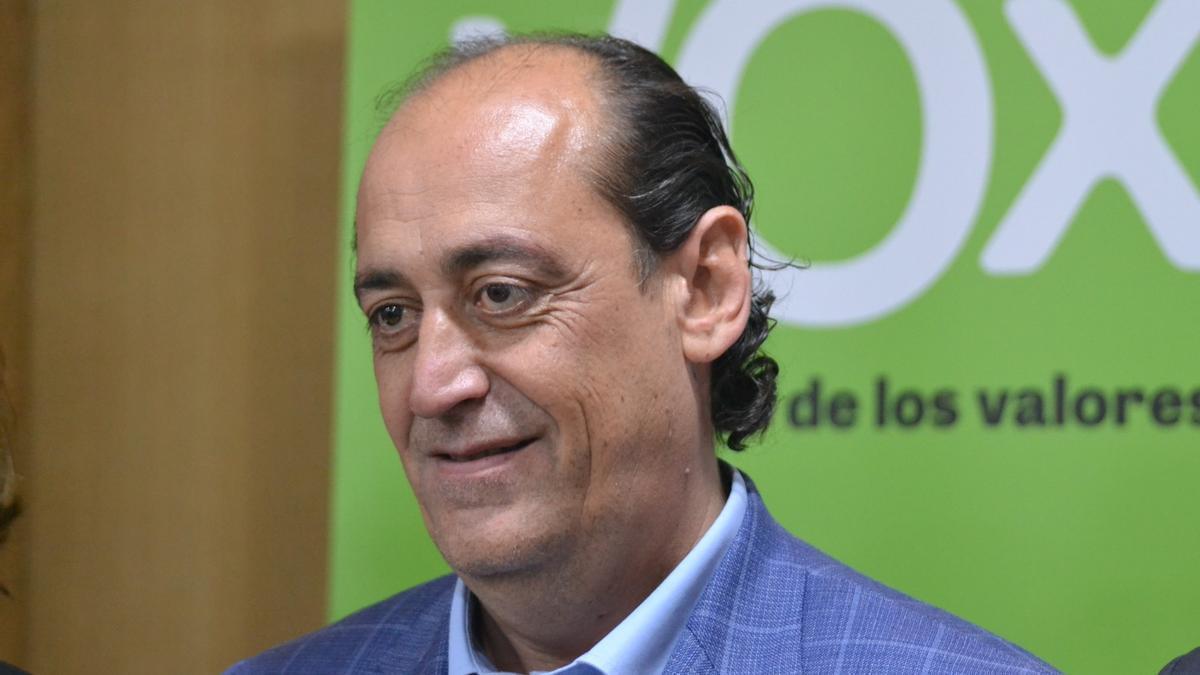 Vicente Montañez, concejal de Vox en València.