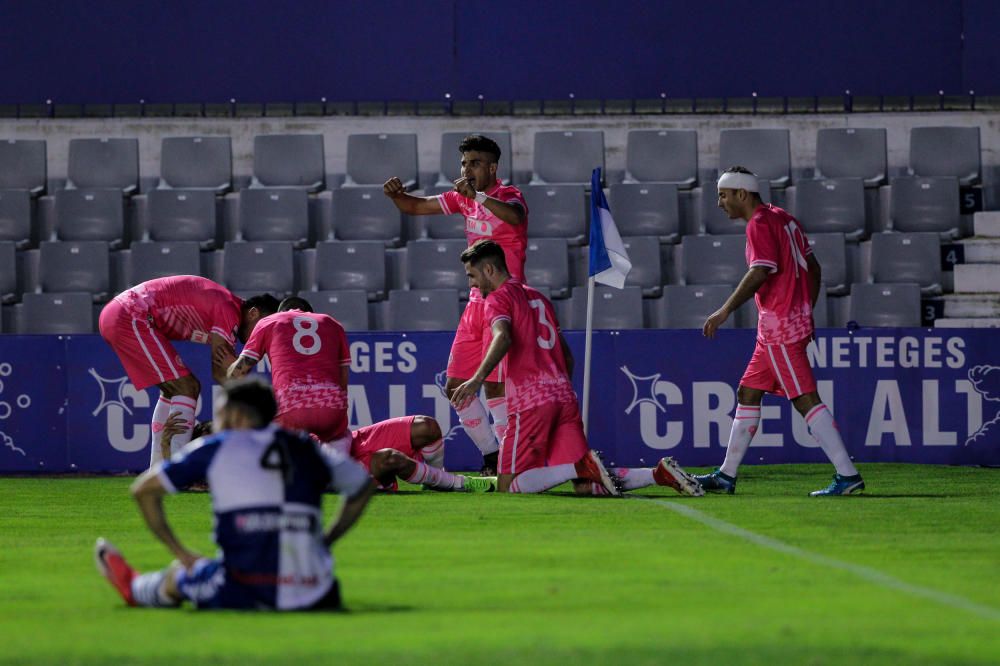 El Hércules se estrella en Sabadell