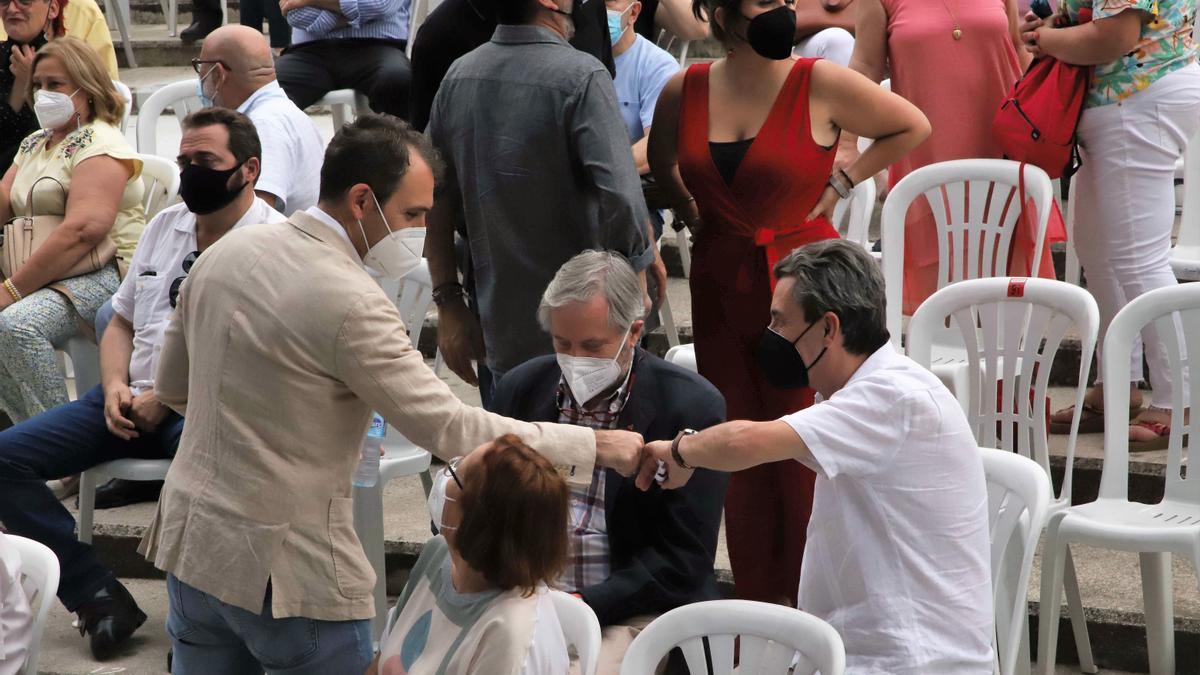 Julio Anguita homenajeado por el PCE en Córdoba