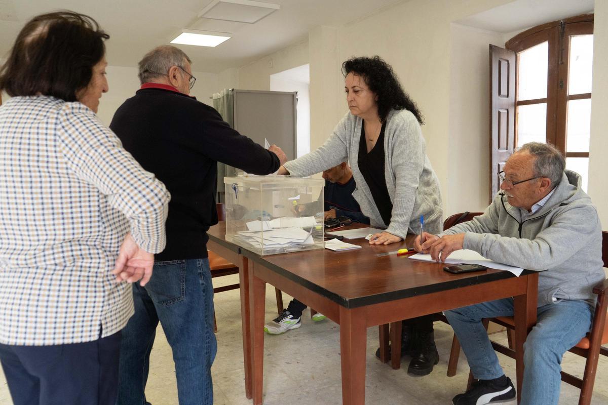 Votaciones en Moraleja de Sayago