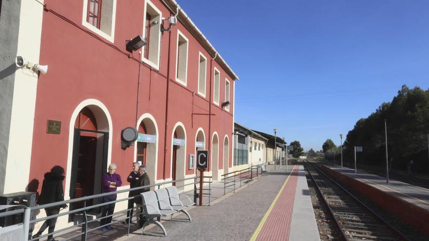 Estación de tren de Ontinyent, en una imagen de archivo