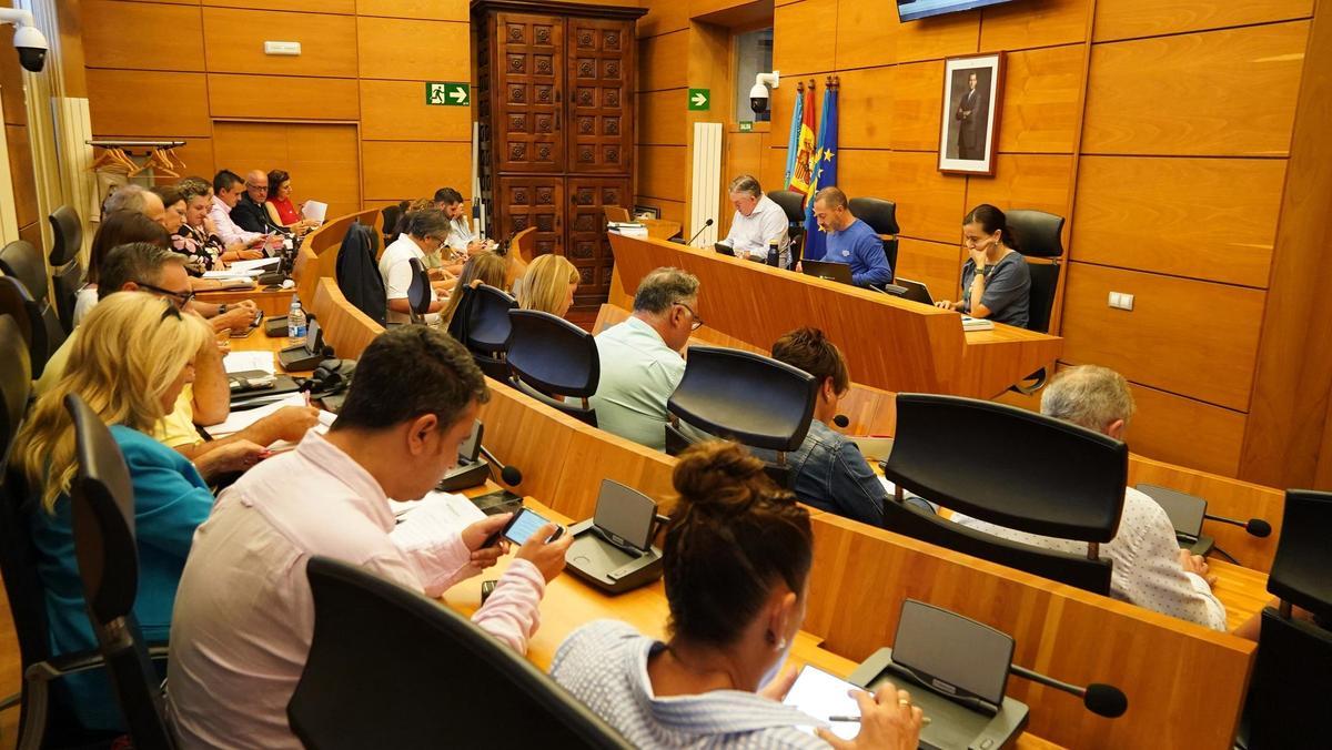 Un Pleno de la Corporación de Siero.