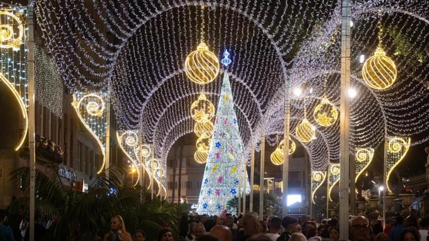 Encendido de las luces de Navidad de La Laguna