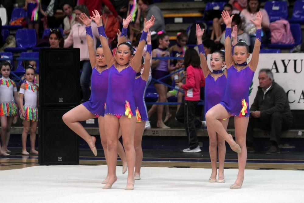 Cartagena celebra la primera jornada de la competición escolar de gimnasia rítmica con más de 1.000 participantes