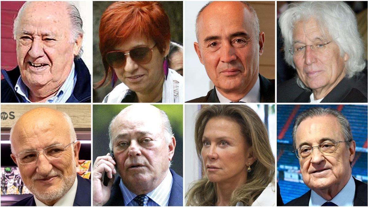 los 100 españoles más ricos según la lista Forbes