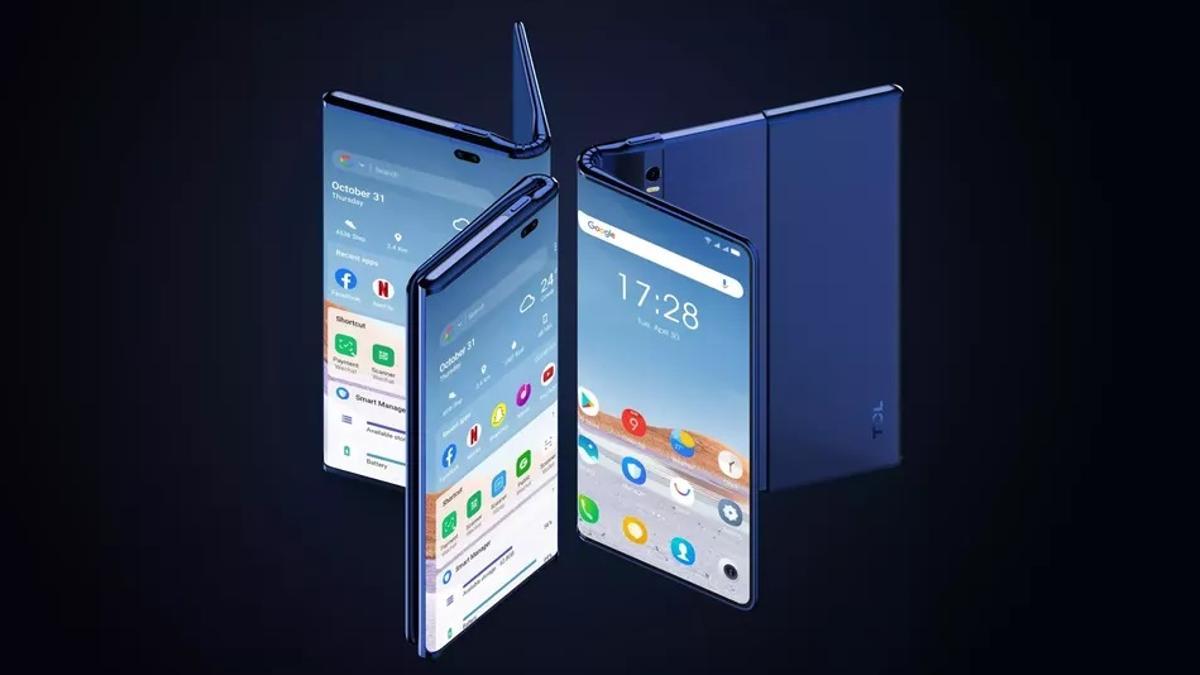 El nuevo 'concept phone' de TCL es flexible y además enrollable