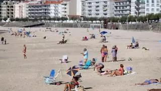 El efecto de las lluvias se diluye y el río Lérez baja al mismo caudal que hace un mes