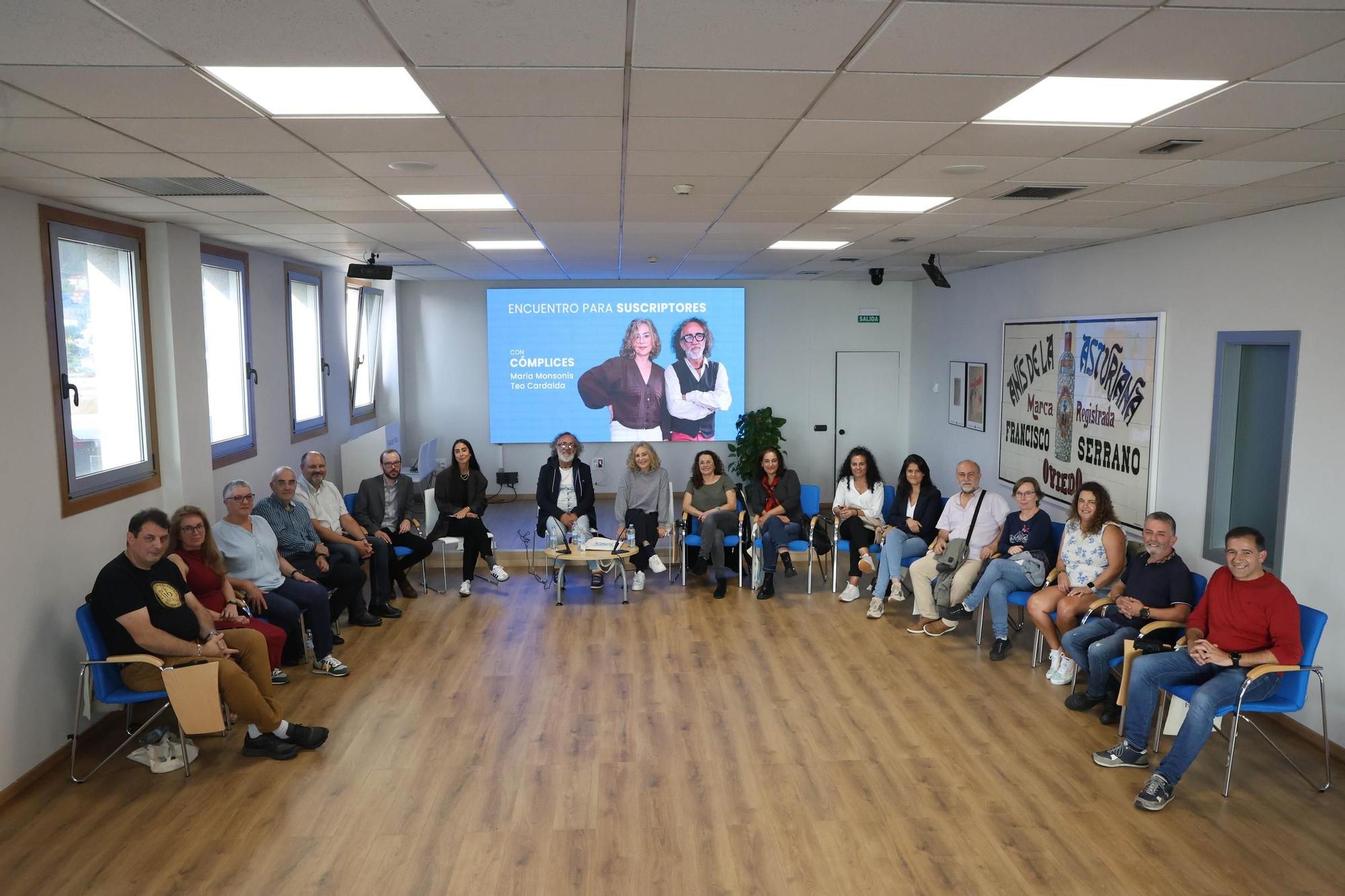 El encuentro de los suscriptores de FARO con Cómplices en imágenes