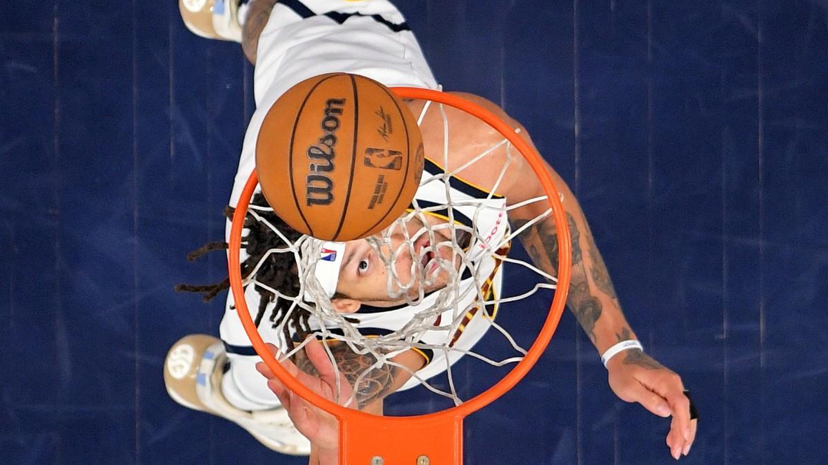 Aaron Gordon, con los Denver Nuggets en la NBA