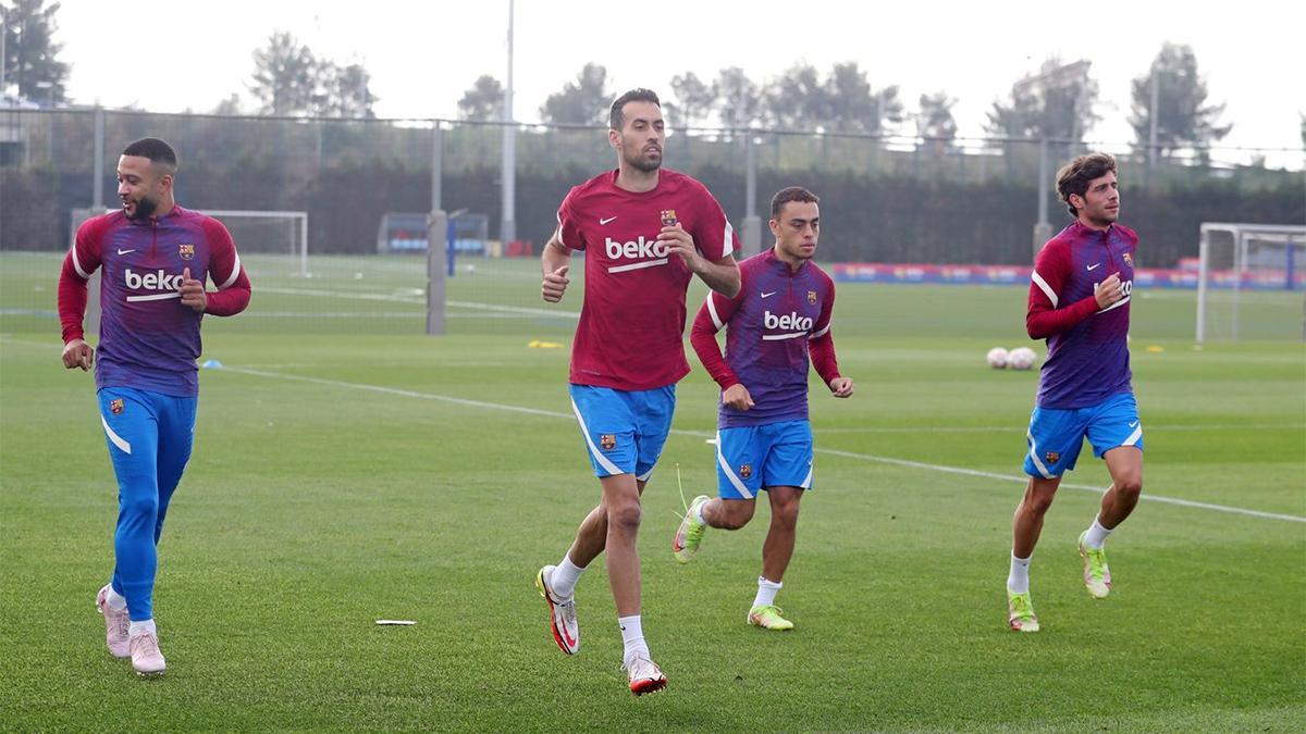 El Barça ya entrena pensando en el Dinamo de Kiev