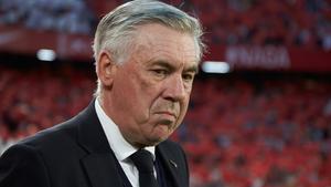 El técnico del Real Madrid, Carlo Ancelotti.