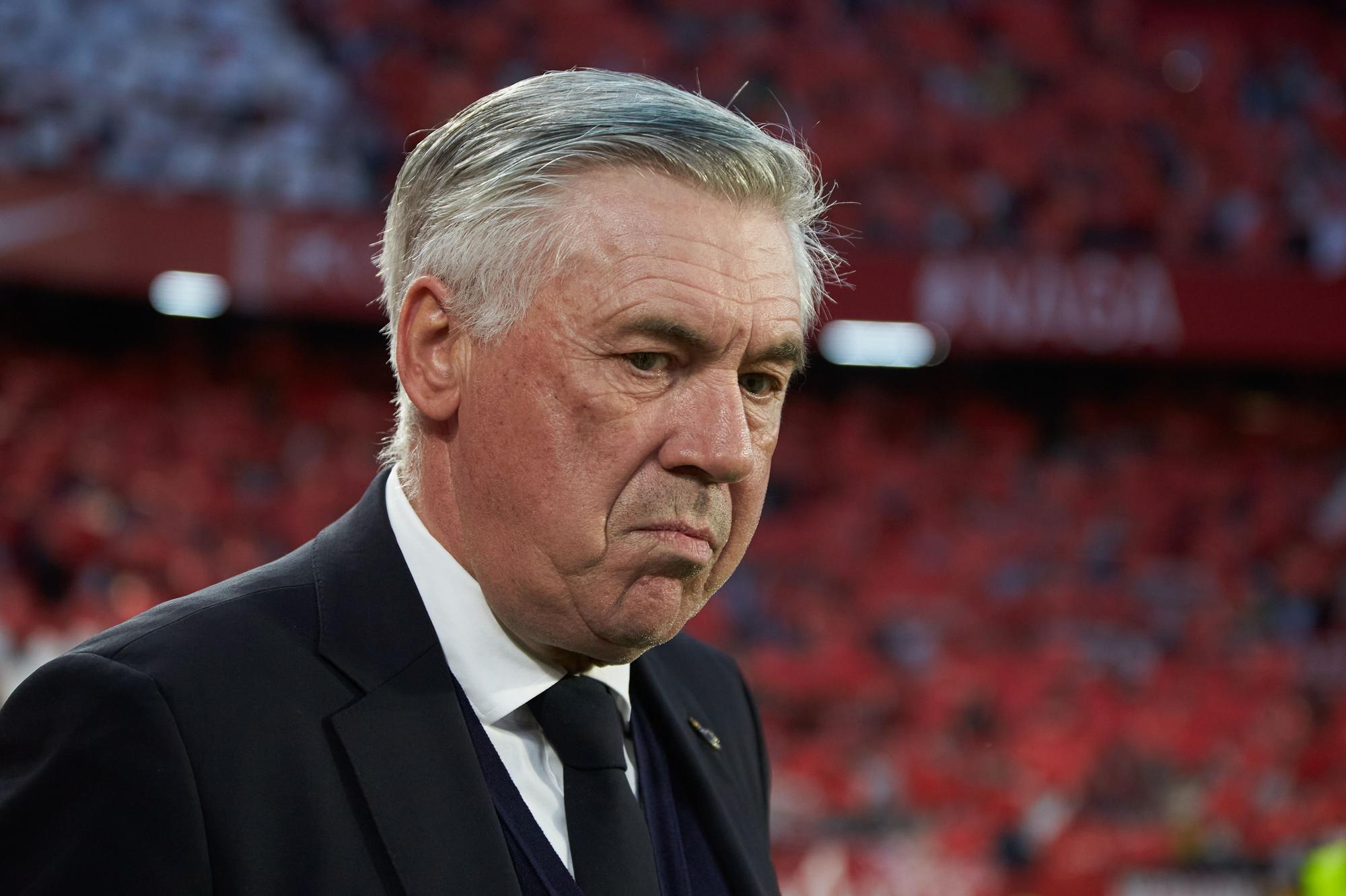 El técnico del Real Madrid, Carlo Ancelotti.