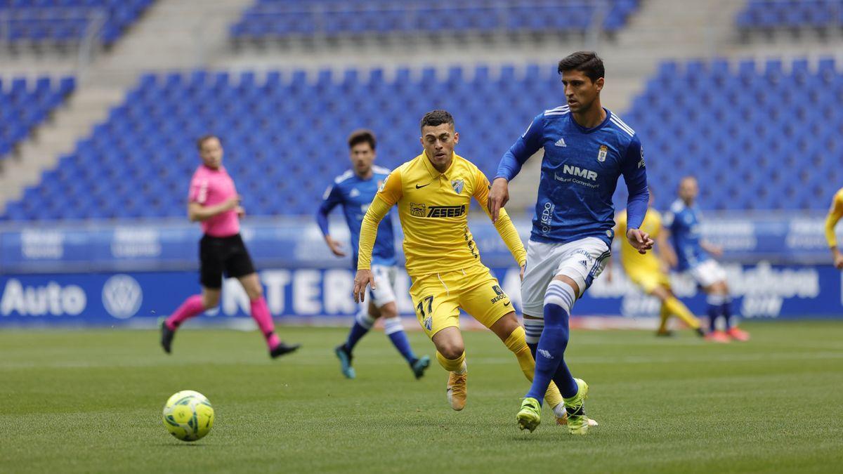 Las imágenes del Real Oviedo - Málaga CF