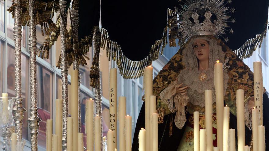 La Virgen de los Dolores y Esperanza recuperará su policromía original.