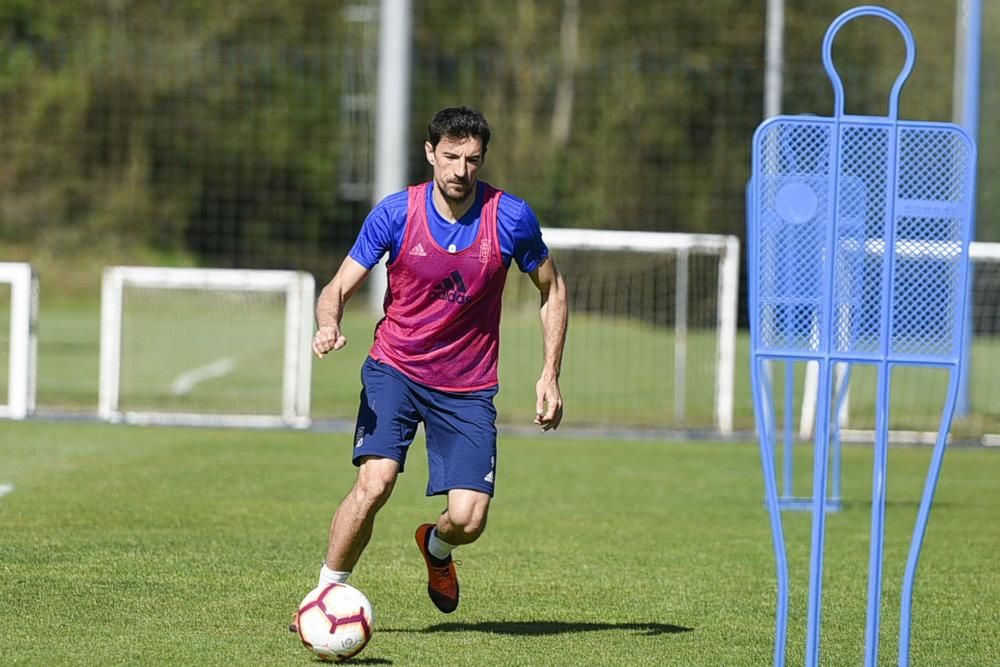 Entenamiento del Real Oviedo