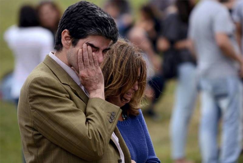 Fotogalería del accidente de Santiago