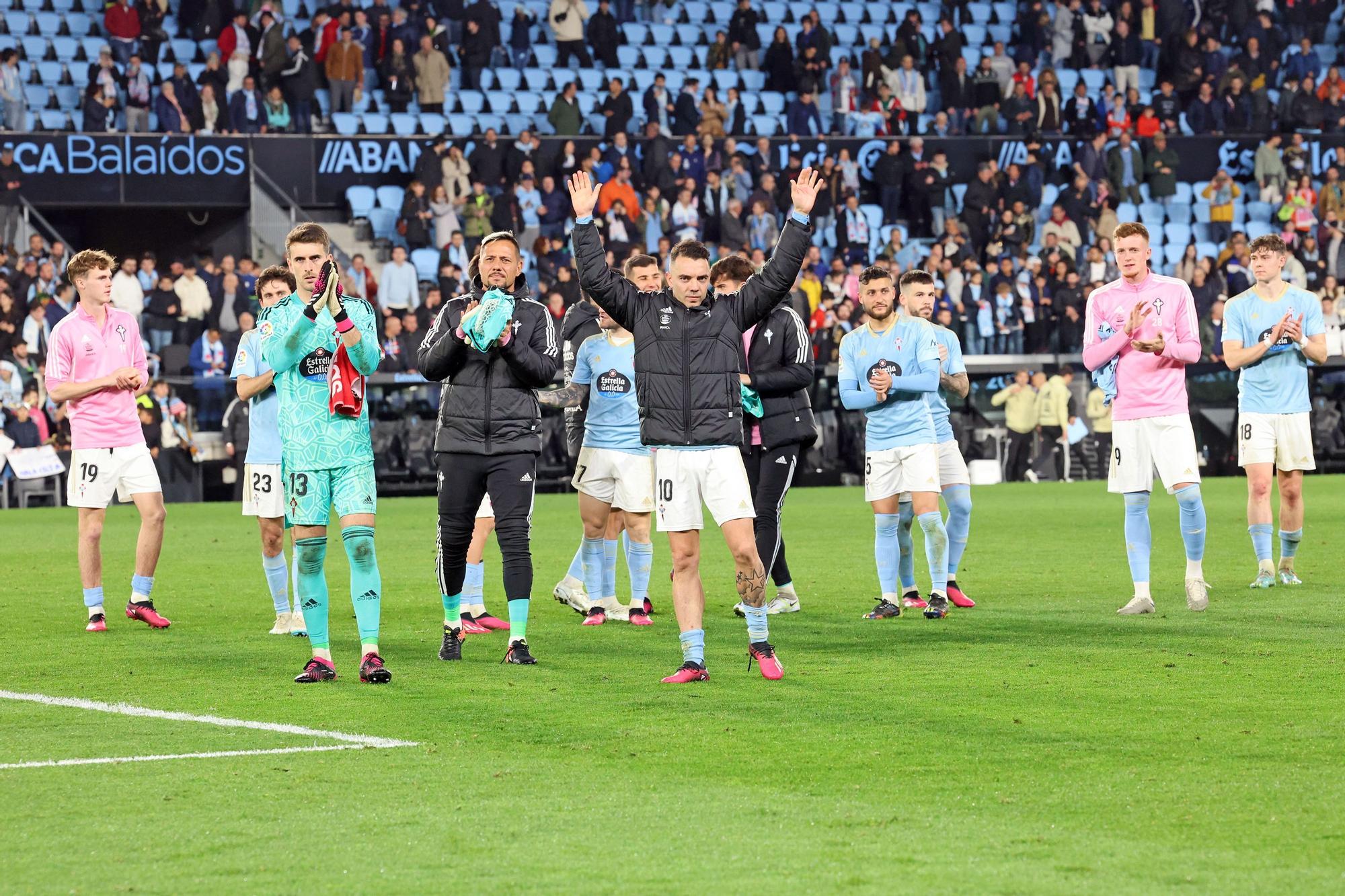 De la grada de Marcador al homenaje a Hugo Mallo: las imágenes del partido