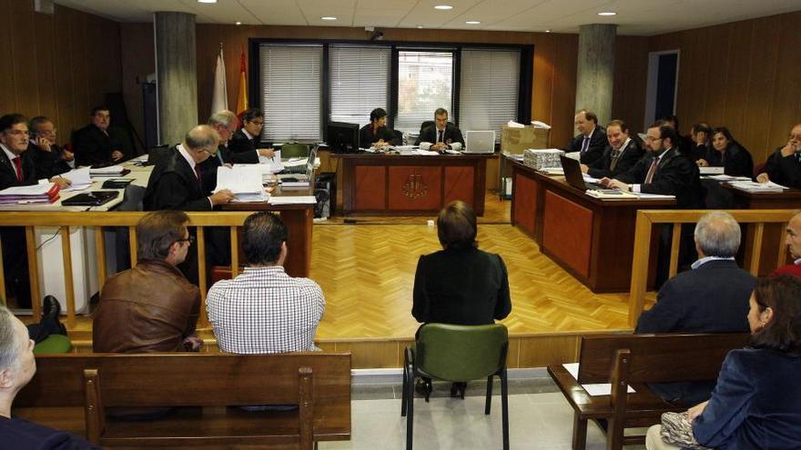 Una de las sesiones judiciales del caso, celebrada en 2010 // Marta G. Brea