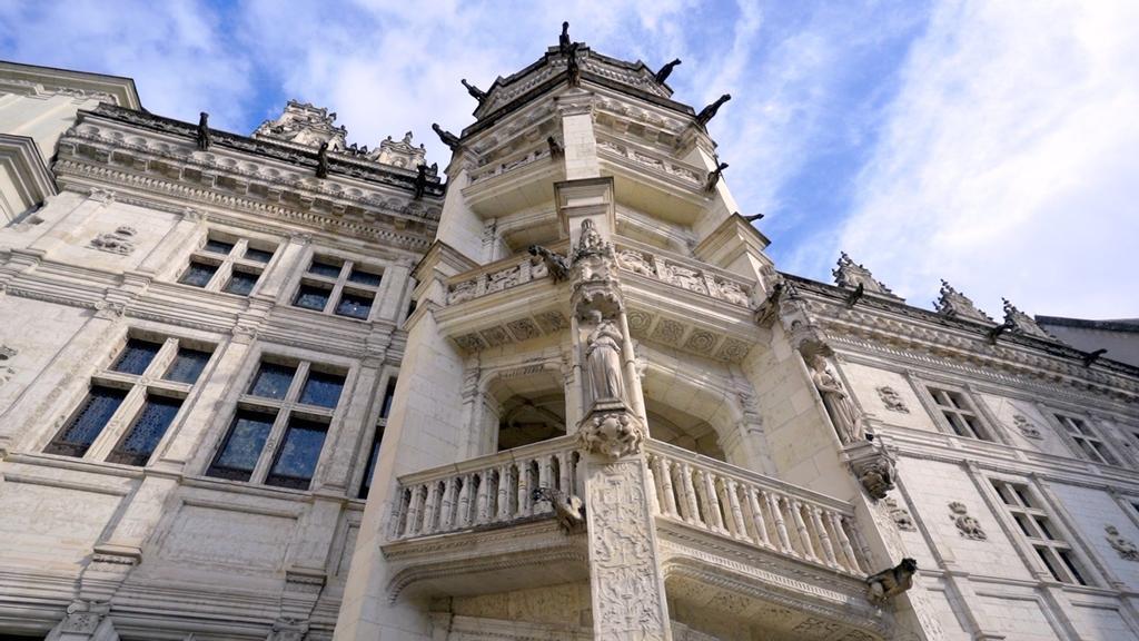 Castillo de Blois, antigua fortaleza medieval.