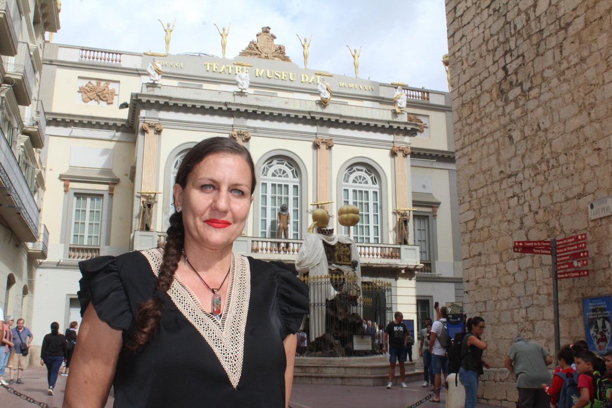 La regidora figuerenca Àngela Domènech, cap de llista del PP el 2023