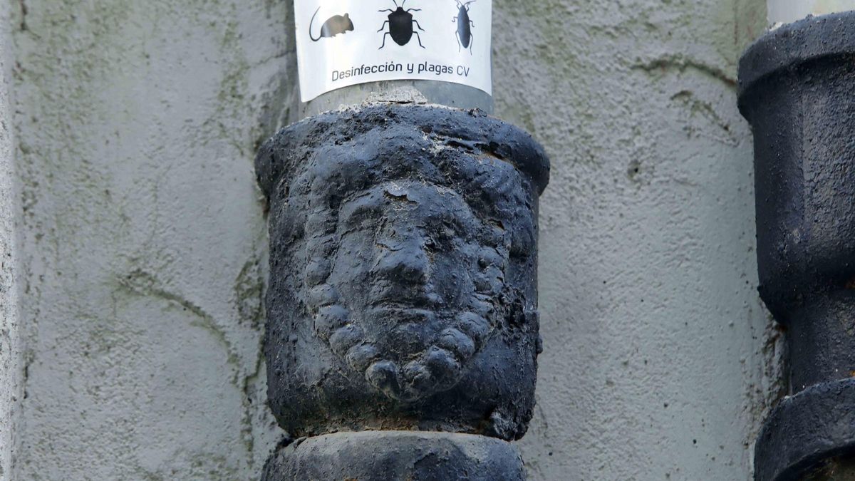 Descubre las "Caras del agua" en las fachadas del centro histórico de València