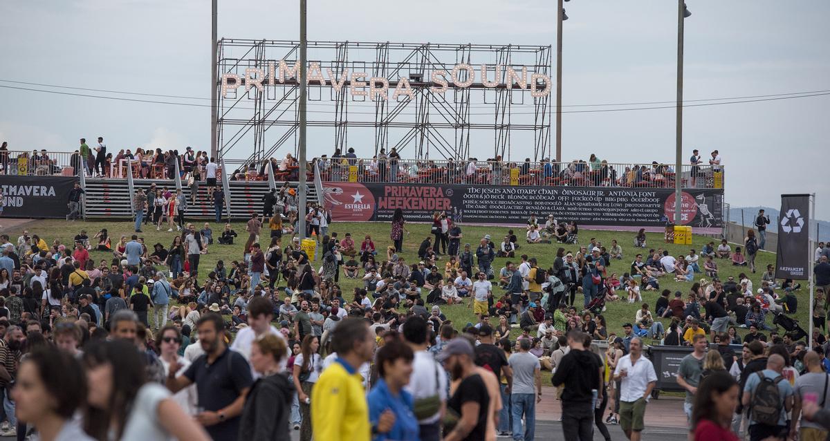 Ambiente durante el Primavera Sound 2023