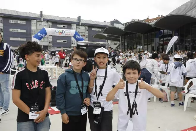 El IV torneo "Pequeños Gigantes" congrega en Oviedo a más de 400 pequeños maestros del ajedrez, en imágenes