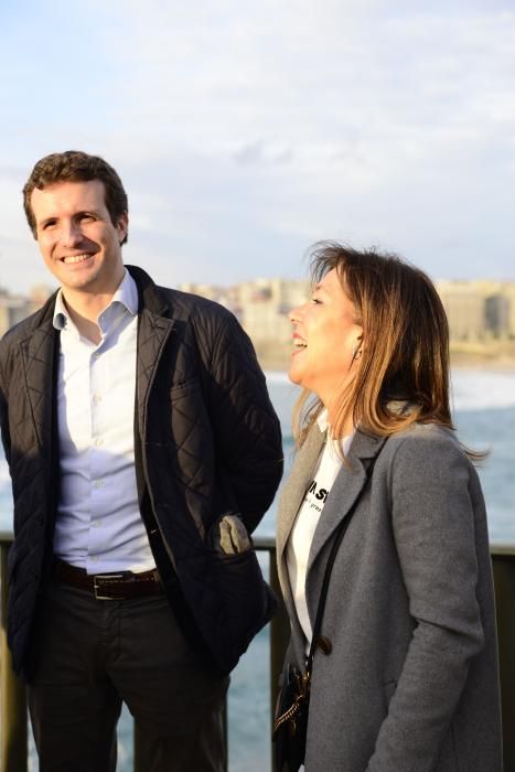 Visita de Pablo Casado a A Coruña