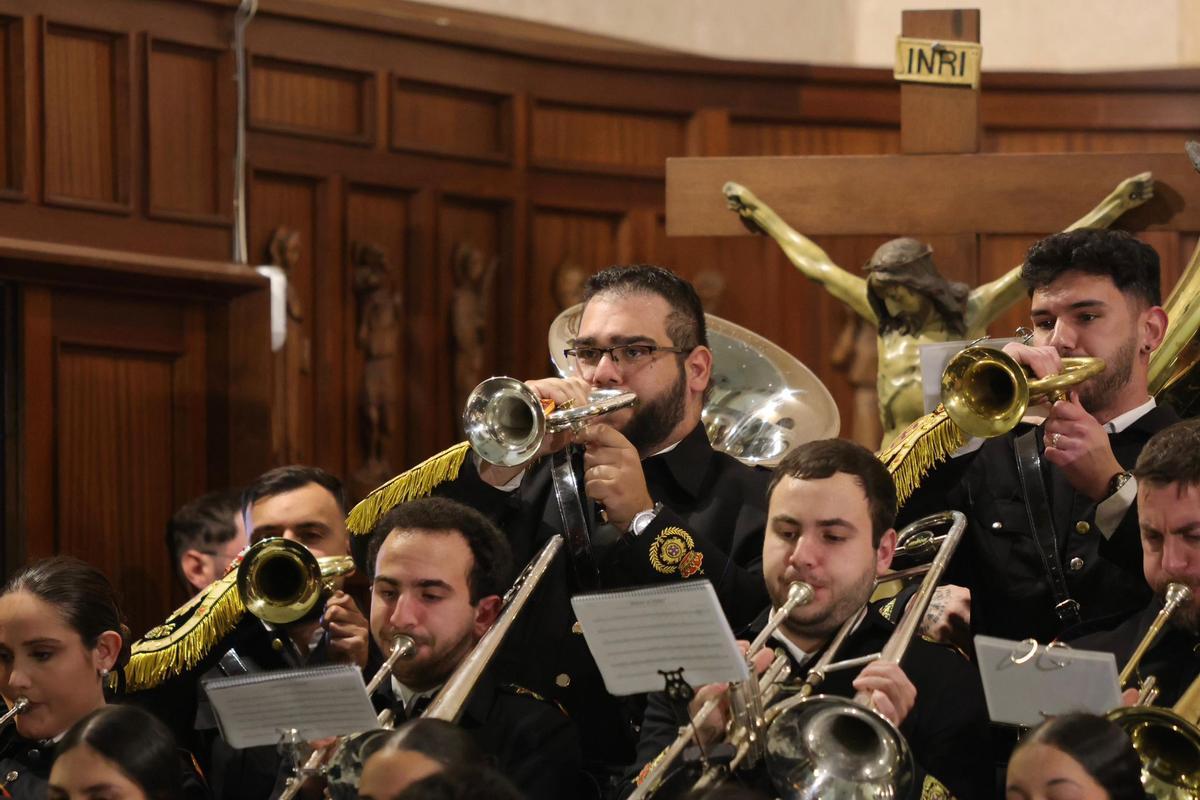 Un momento del concierto del domingo