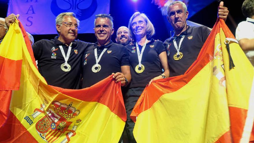 Los campeones y subcampeones mundiales españoles.