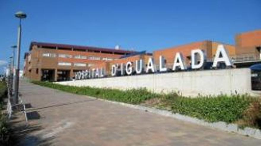 Accés a l&#039;hospital d&#039;Igualada