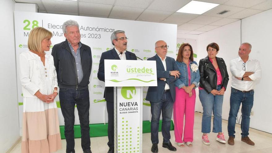 Noche electoral con Nueva Canarias