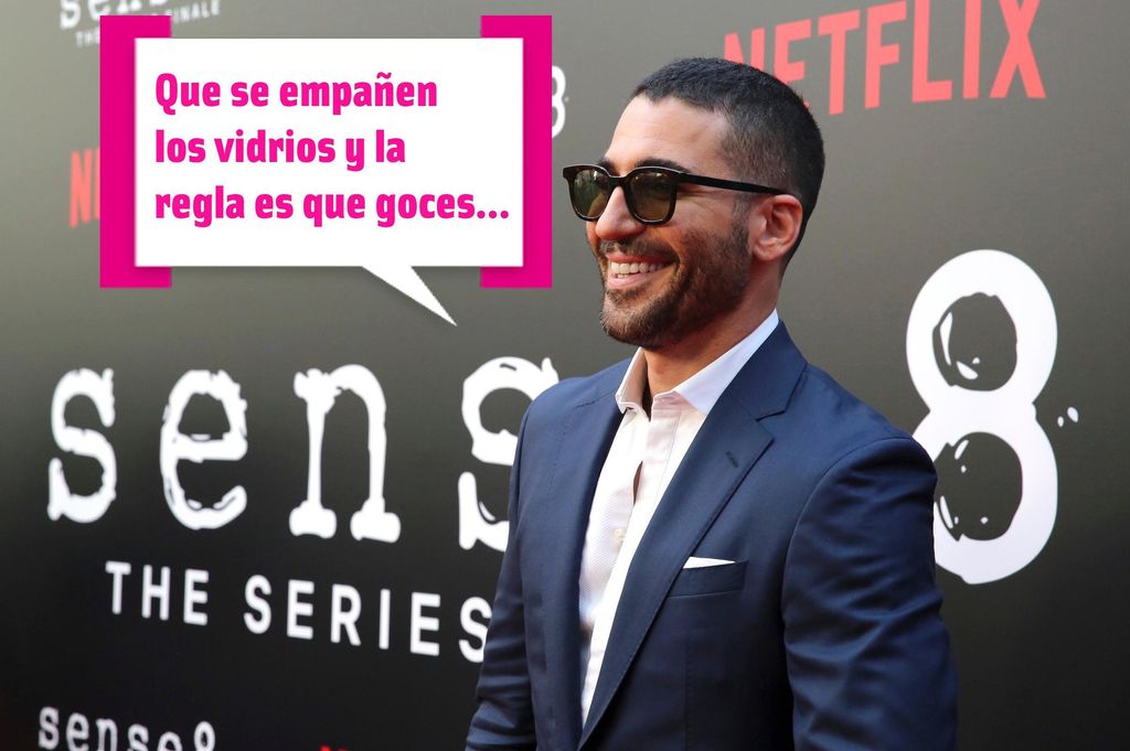 Miguel Ángel Silvestre en el estreno de 'Sense 8' en Los Ángeles