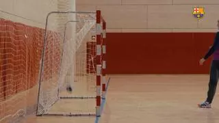 Máxima intensidad en el entrenamiento antes del duelo ante el PSG