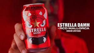 Estrella Damm lanza su edición Limitada RCD Mallorca