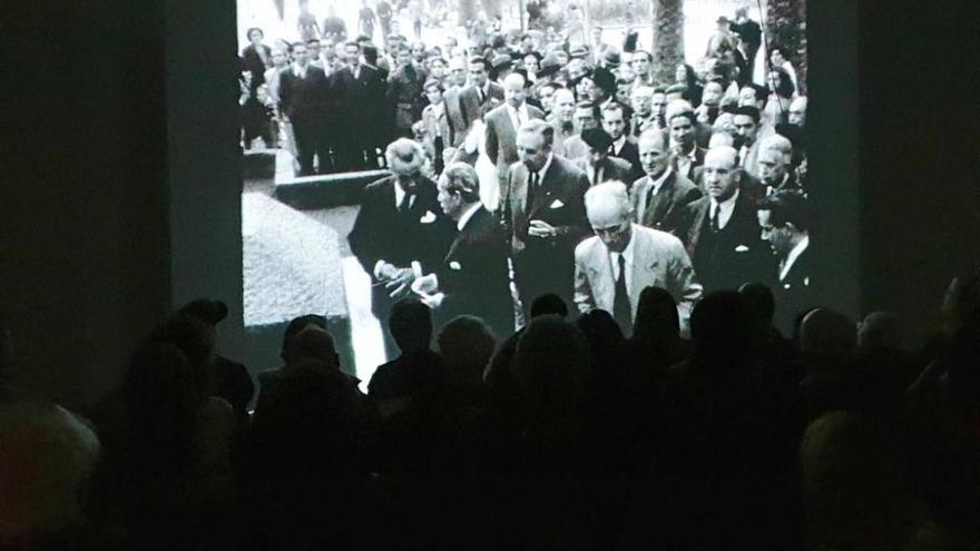 Así foi a proxección da peza que documenta o galeguismo nos anos 50
