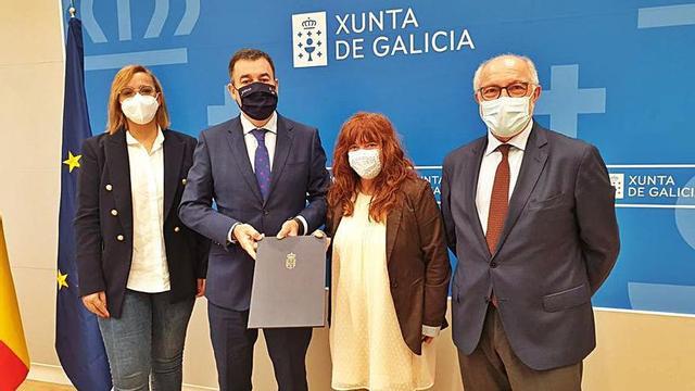 Acordo entre a Xunta e o Colexio Profesional de Logopedas. | // L. O.