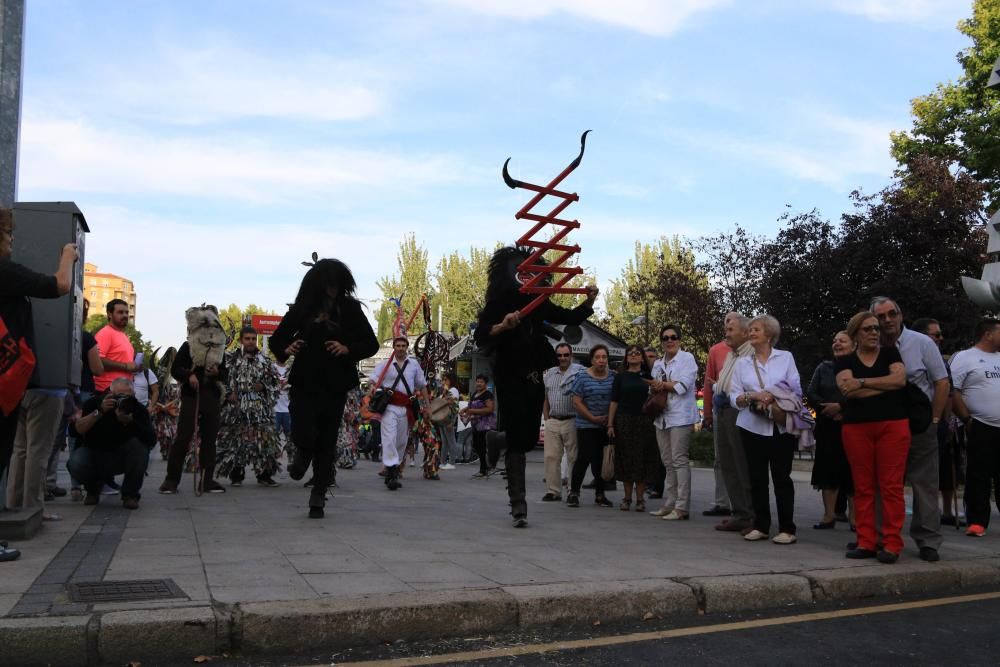 Desfile de mascaradas en Zamora