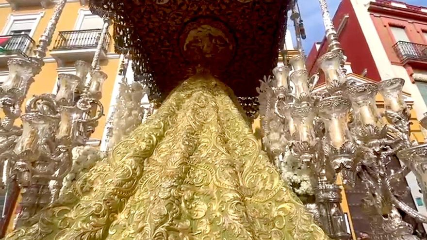 VÍDEO | El emotivo saludo de la Macarena a Montesión