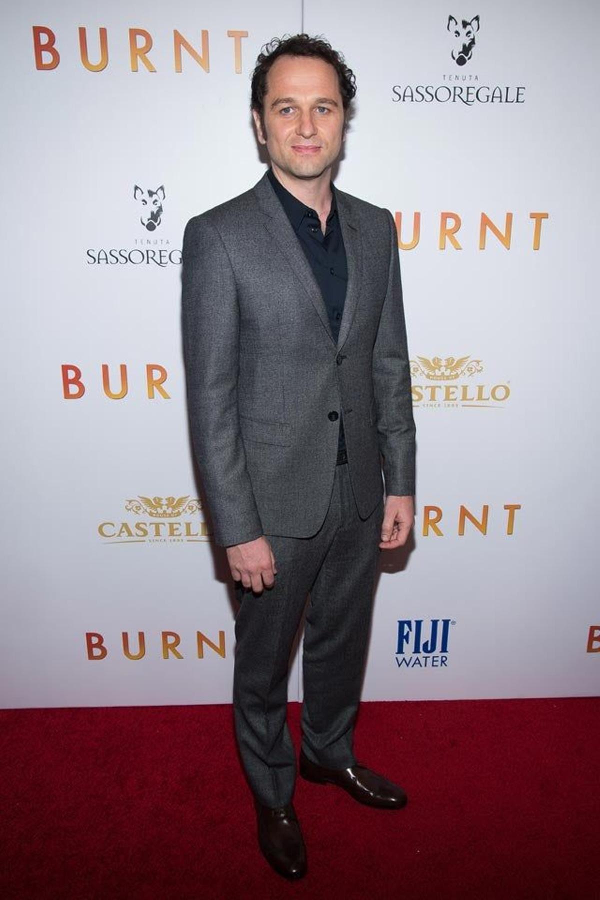 Matthew Rhys, en el estreno de Burnt en Nueva York.