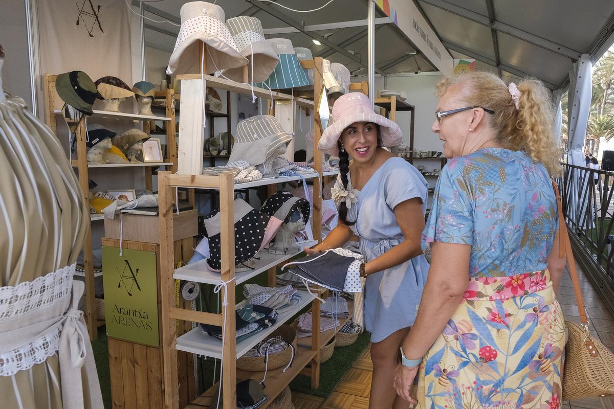 13-08-2024 SAN BARTOLOMÉ DE TIRAJANA. Feria de Artesanía del Faro de Maspalomas  | 13/08/2024 | Fotógrafo: Andrés Cruz