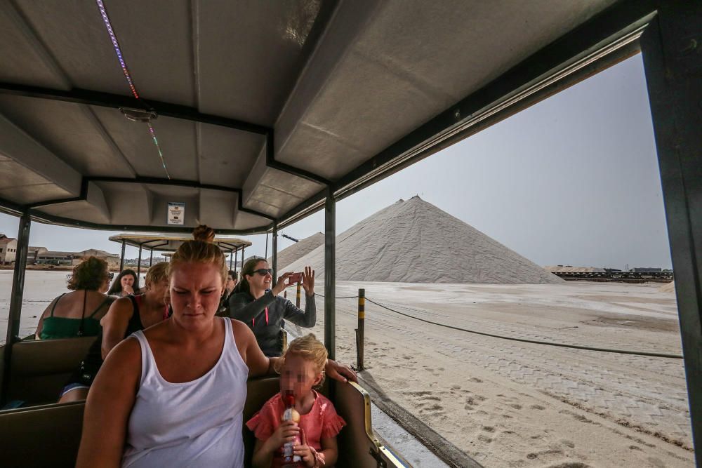 Grupo Salins ha puesto en marcha los itinerarios turísticos al interior de la salinera esta semana