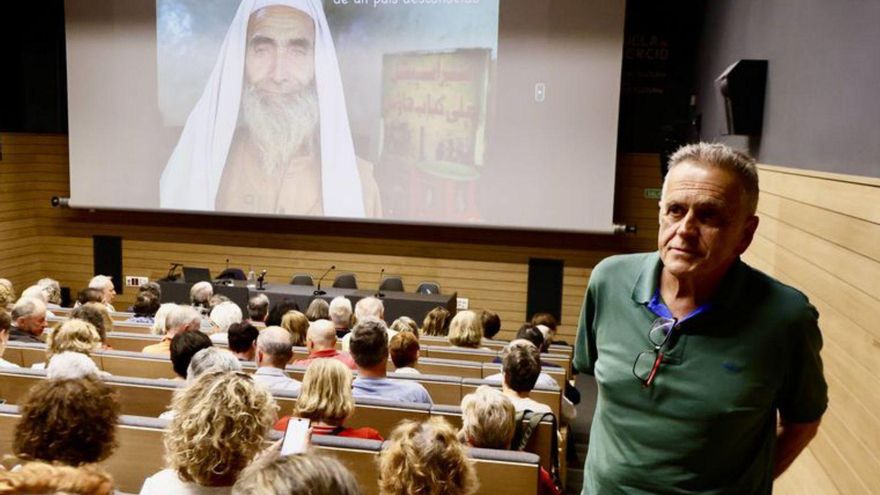 Fernando de Silva, ayer, en la antigua Escuela de Comercio.