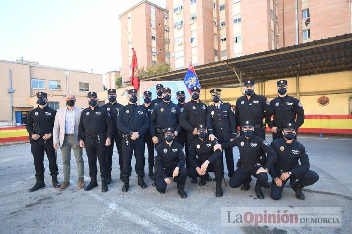 Homenaje al Grupo Especial de Seguridad Ciudadana (GESC) de la Policía Local de Murcia