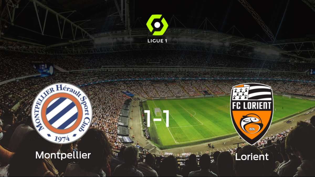 El Lorient consigue un empate frente al Montpellier (1-1)