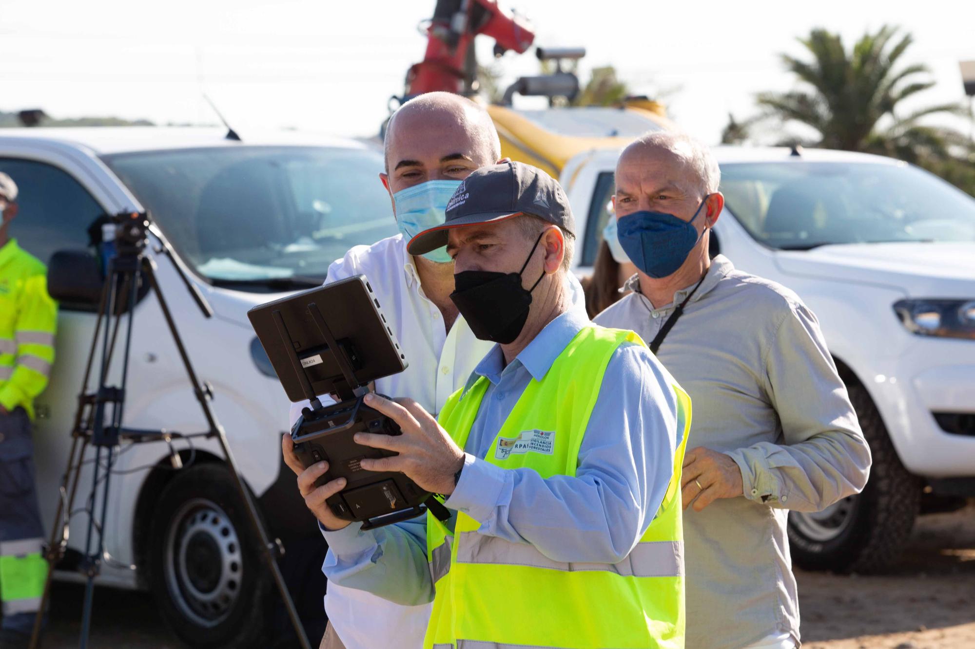 Drones contra los mosquitos de Ibiza