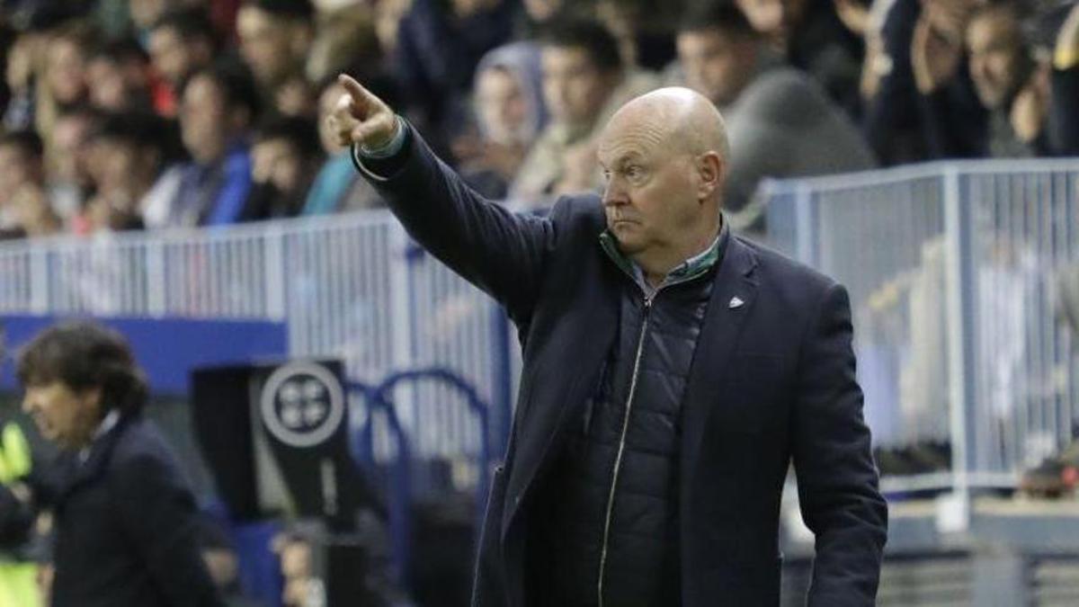 Pepe Mel, en el partido frente al Alavés.