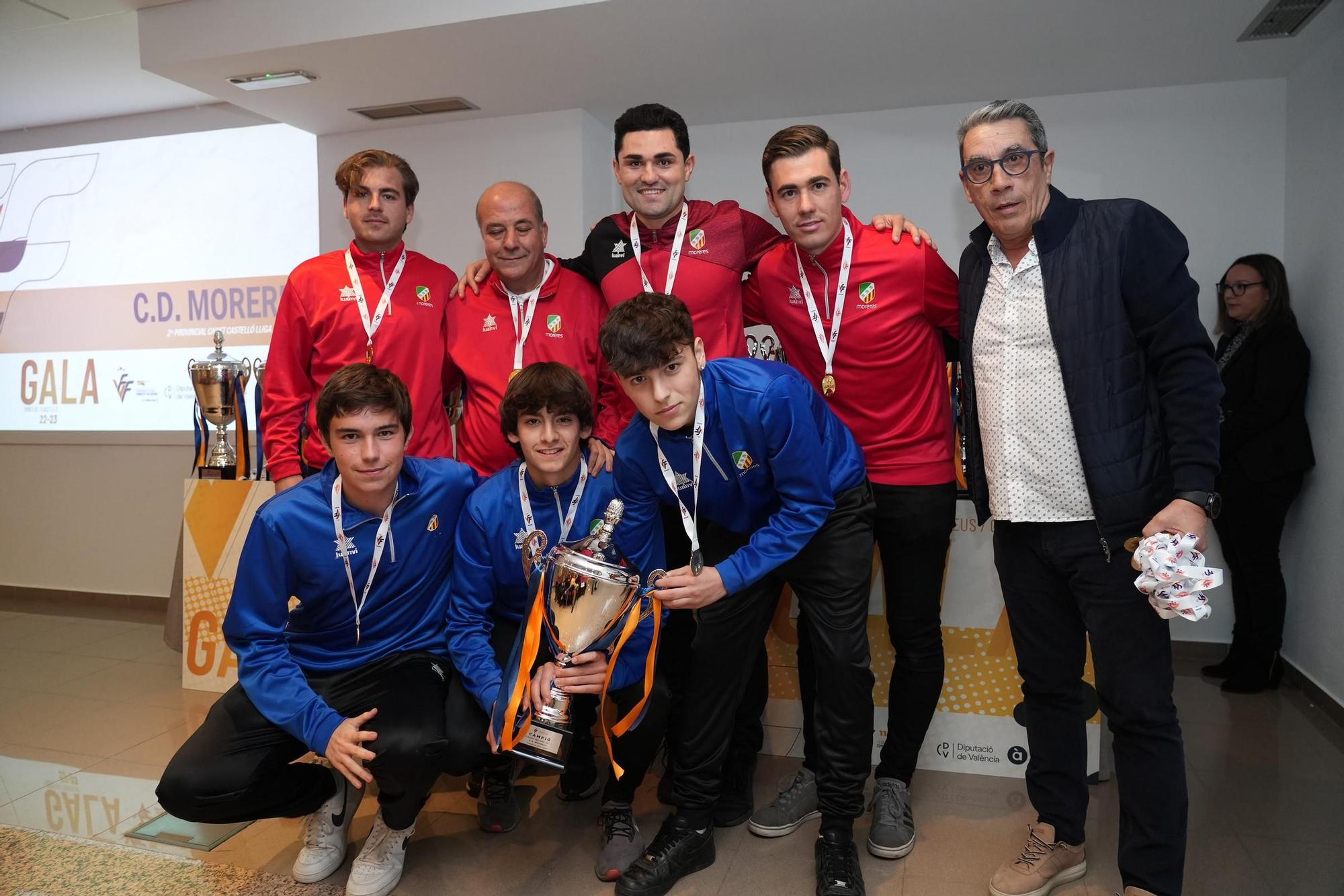 Galería | Los campeones de fútbol y fútbol sala de Castellón en 2023, aquí